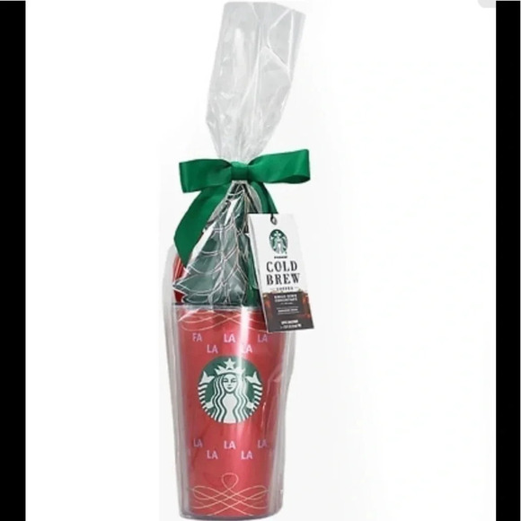 Starbucks 16 oz Holiday Tumbler With Straw 16 oz Red - Picture 1 of 10